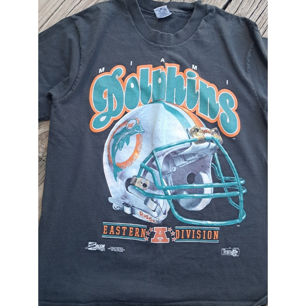 Vintage Salem Sportswear Miami Dolphins Youth Shirt 1993 NFL Football Sz M